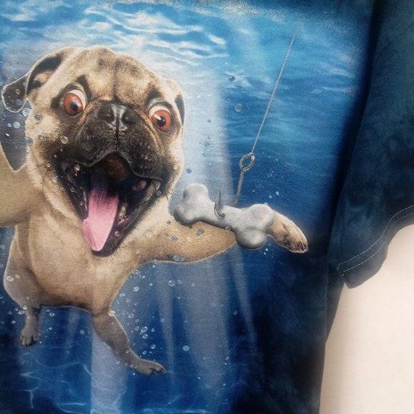 DOM Pug T-Shirt size medium - Picture 3 of 6